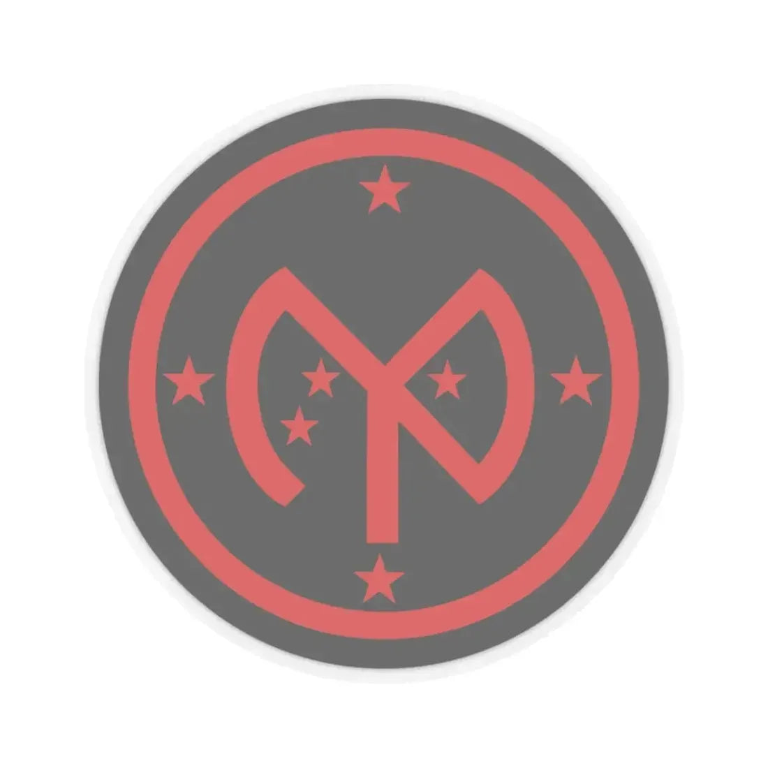 27th Infantry Division SSI (U.S. Army) STICKER Vinyl Kiss-Cut Decal 3 Inch Transparent - The Sticker Space