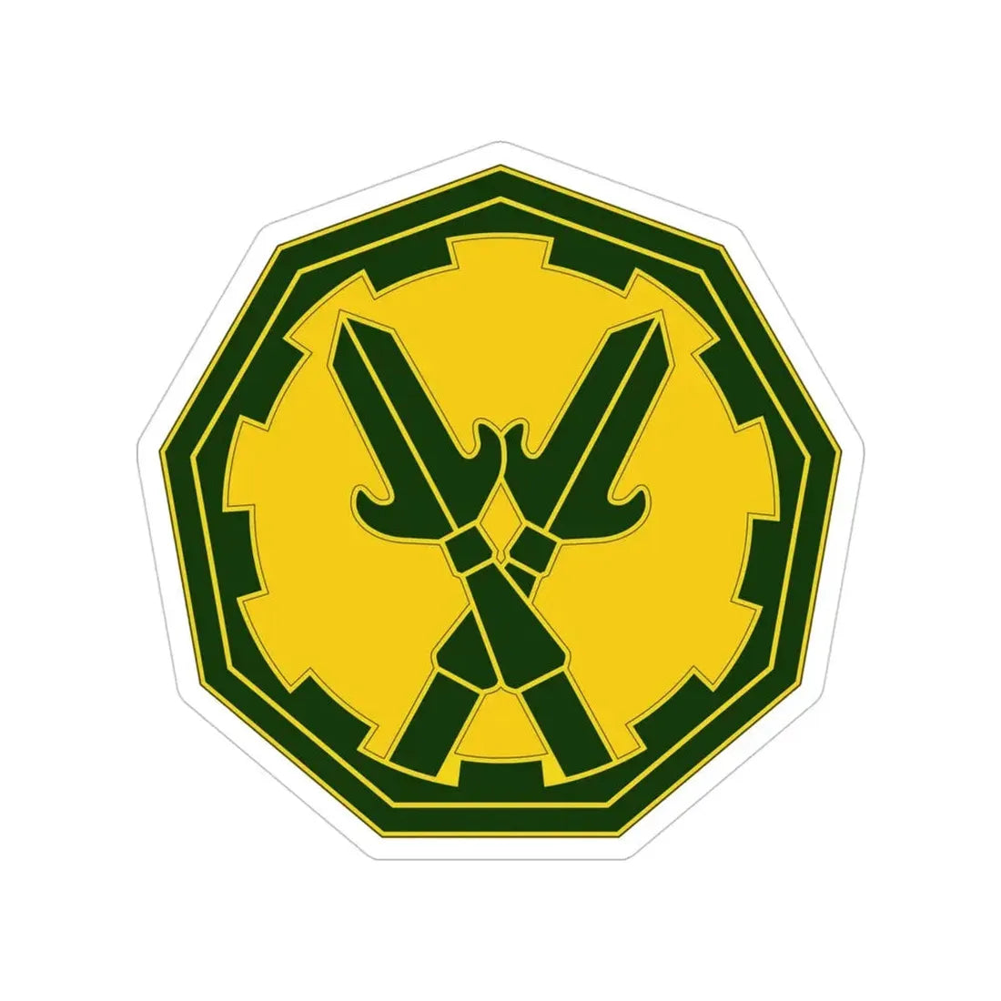 290 Military Police Brigade 3 (U.S. Army) Transparent STICKER Die-Cut Vinyl Decal - The Sticker Space