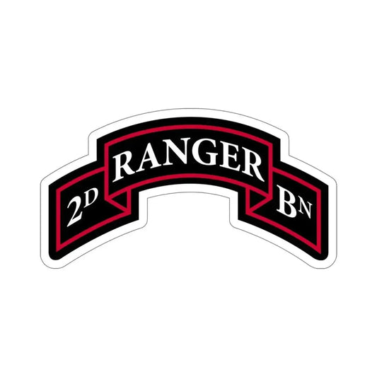 2nd Ranger Battalion (U.S. Army) STICKER Vinyl Die-Cut Decal 6 Inch - The Sticker Space