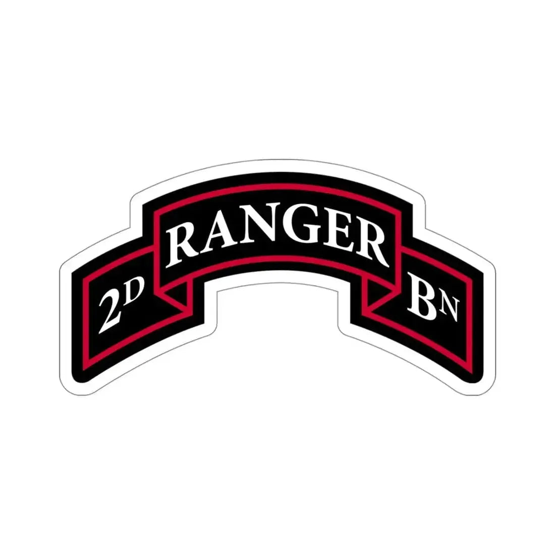 2nd Ranger Battalion (U.S. Army) STICKER Vinyl Die-Cut Decal - The Sticker Space