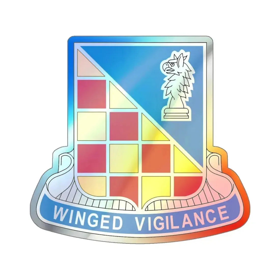 3 Military Intelligence Battalion (U.S. Army) Holographic STICKER Die-Cut Vinyl Decal - The Sticker Space