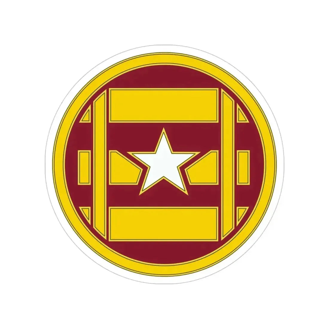 3 Transportation Brigade (U.S. Army) Transparent STICKER Die-Cut Vinyl Decal - The Sticker Space