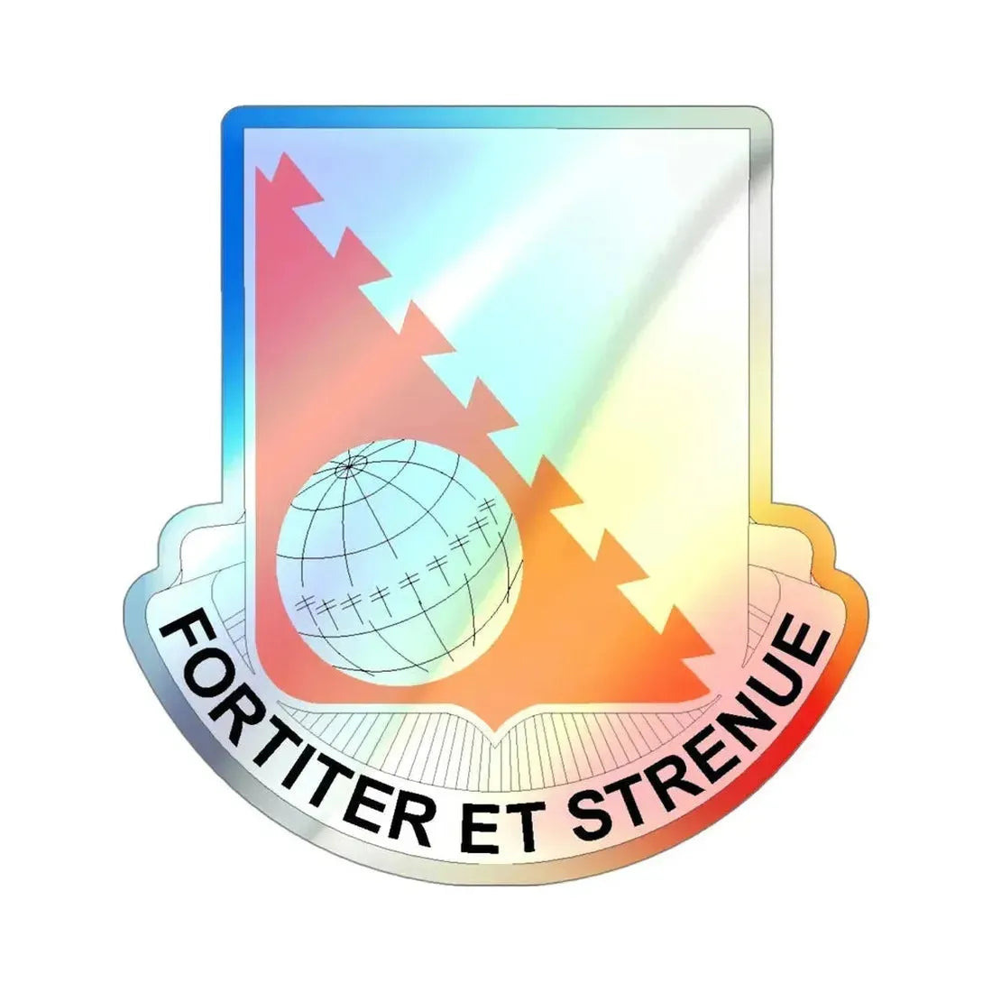 30 Signal Battalion (U.S. Army) Holographic STICKER Die-Cut Vinyl Decal - The Sticker Space