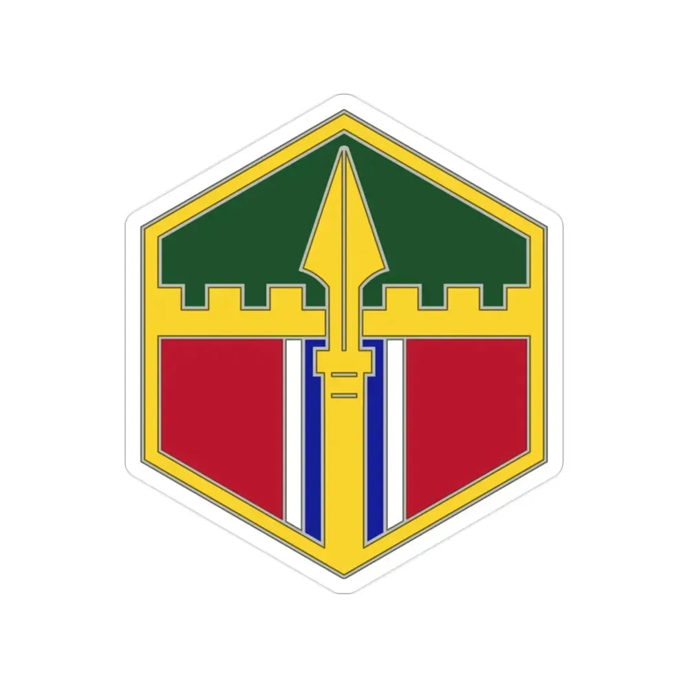 301 Maneuver Enhancement Brigade (U.S. Army) Transparent STICKER Die-Cut Vinyl Decal 2 Inch - The Sticker Space