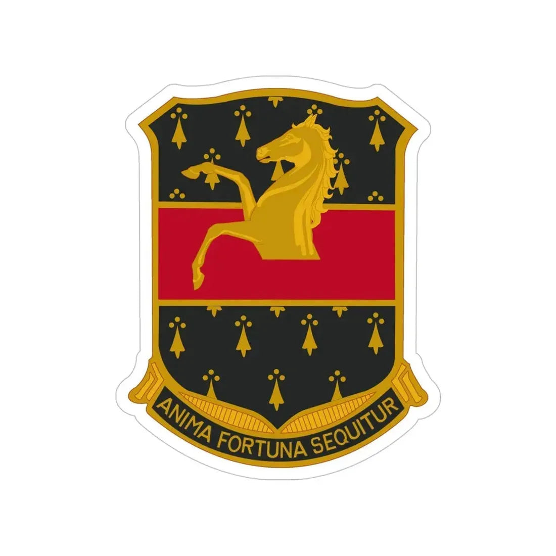 309 Cavalry Regiment (U.S. Army) Transparent STICKER Die-Cut Vinyl Decal - The Sticker Space