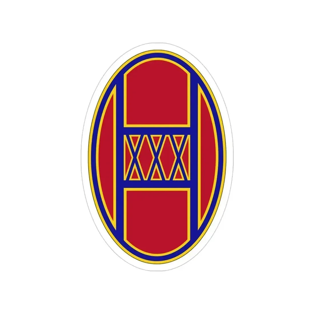 30th Armored Brigade (U.S. Army) Transparent STICKER Die-Cut Vinyl Decal - The Sticker Space