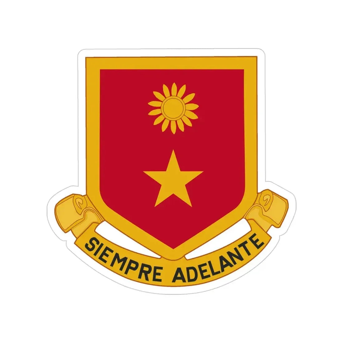 311 Cavalry Regiment (U.S. Army) Transparent STICKER Die-Cut Vinyl Decal - The Sticker Space