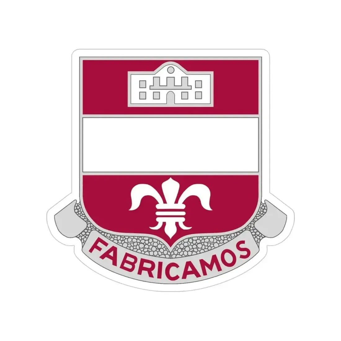 315 Engineer Battalion (U.S. Army) Transparent STICKER Die-Cut Vinyl Decal - The Sticker Space
