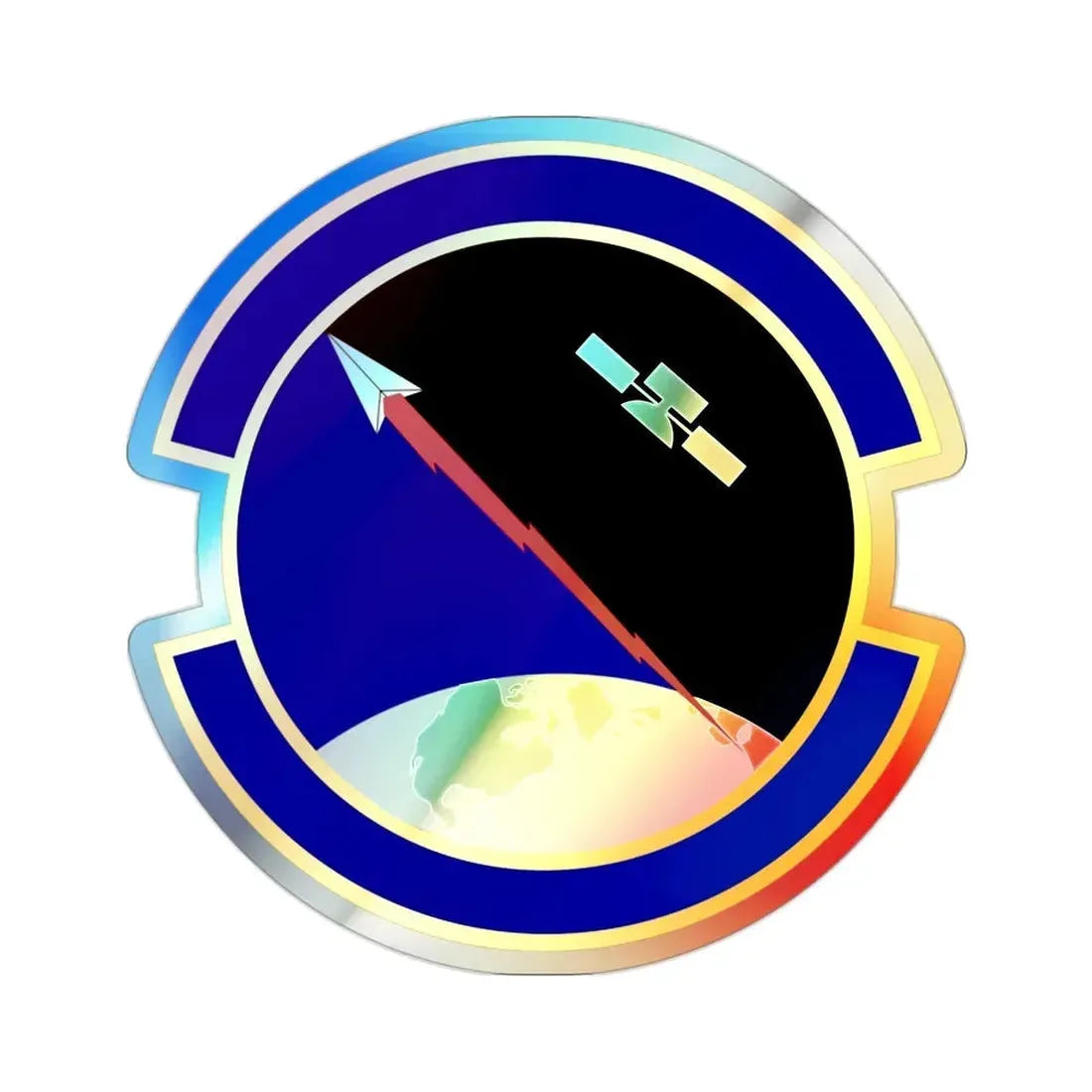 319 Combat Training Squadron USSF (U.S. Air Force) Holographic STICKER Die-Cut Vinyl Decal - The Sticker Space