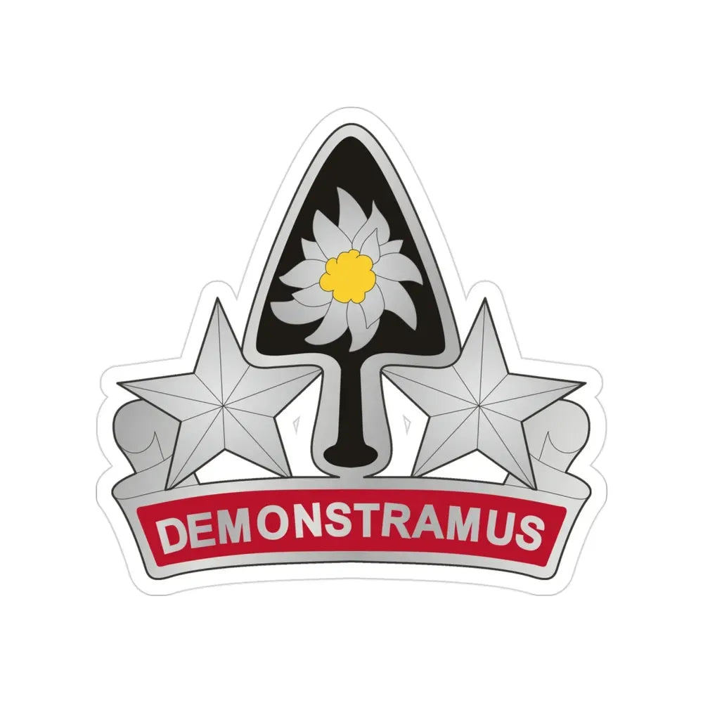 31st Engineer Battalion 2 (U.S. Army) Transparent STICKER Die-Cut Vinyl Decal - The Sticker Space