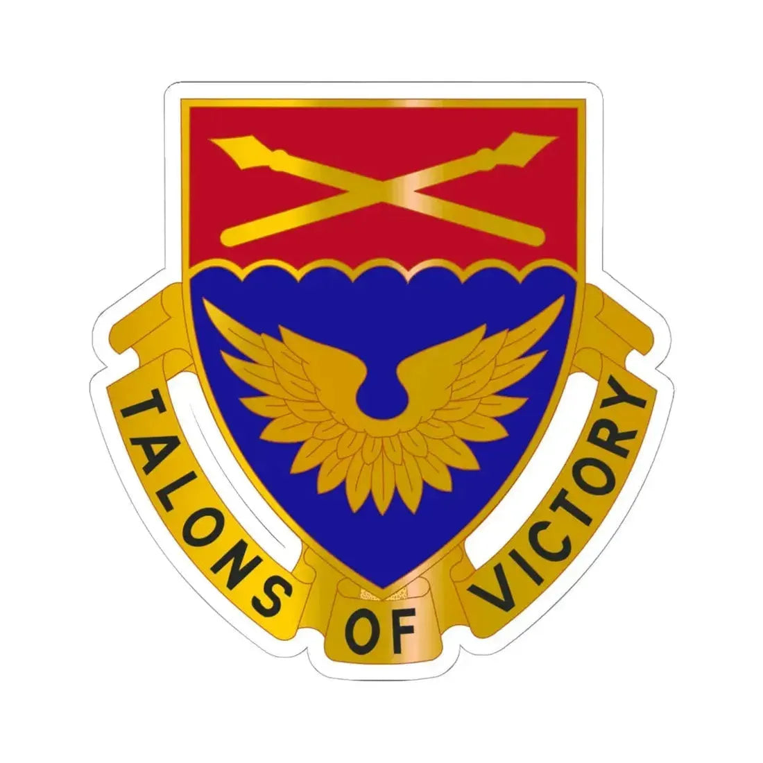 32 Aviation Battalion (U.S. Army) STICKER Vinyl Kiss-Cut Decal 6 Inch White - The Sticker Space