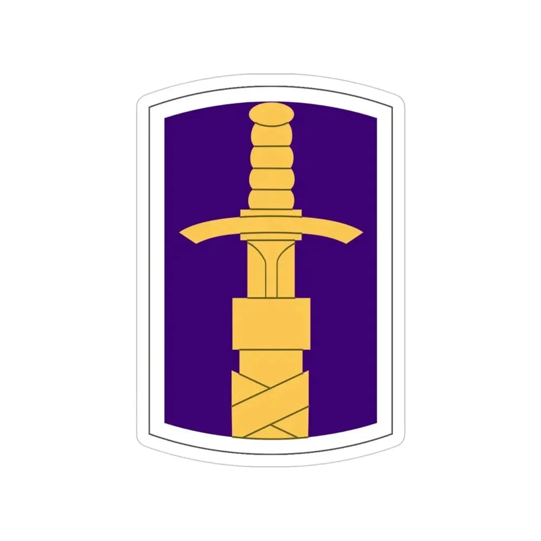 321 Civil Affairs Brigade (U.S. Army) Transparent STICKER Die-Cut Vinyl Decal - The Sticker Space