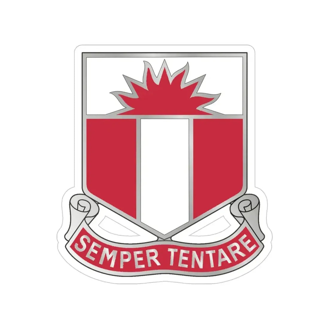 321 Engineer Battalion (U.S. Army) Transparent STICKER Die-Cut Vinyl Decal - The Sticker Space