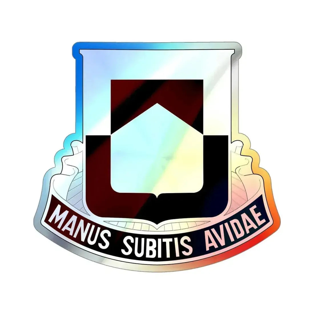 328 Medical Battalion (U.S. Army) Holographic STICKER Die-Cut Vinyl Decal - The Sticker Space