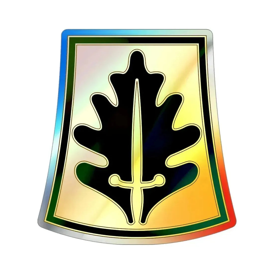 333 Military Police Brigade (U.S. Army) Holographic STICKER Die-Cut Vinyl Decal - The Sticker Space