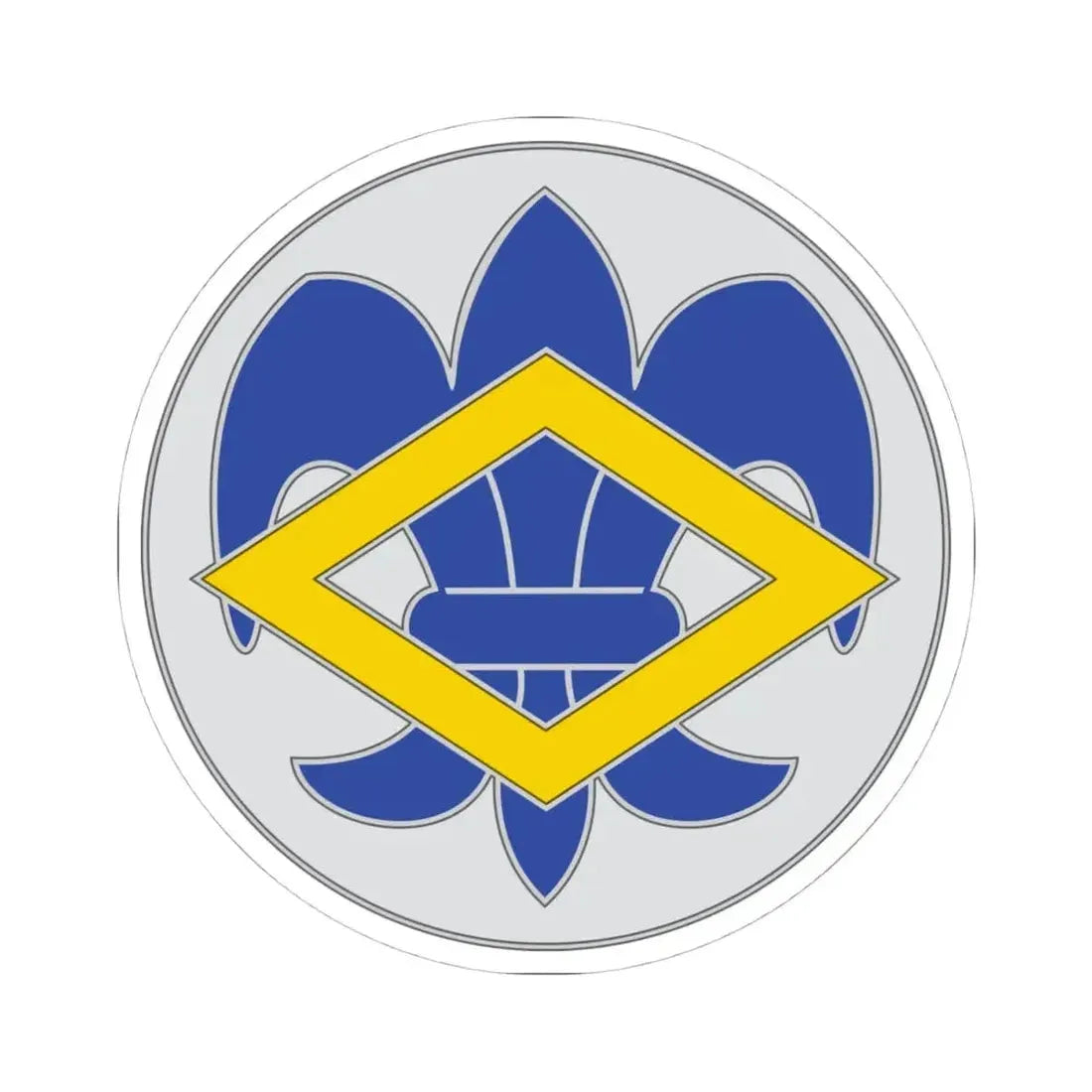 336 Finance Center 3 (U.S. Army) STICKER Vinyl Kiss-Cut Decal 4 Inch White - The Sticker Space