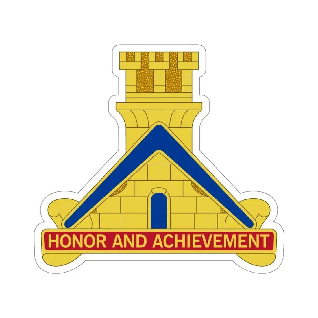 339 Engineer Battalion (U.S. Army) STICKER Vinyl Die-Cut Decal - The Sticker Space