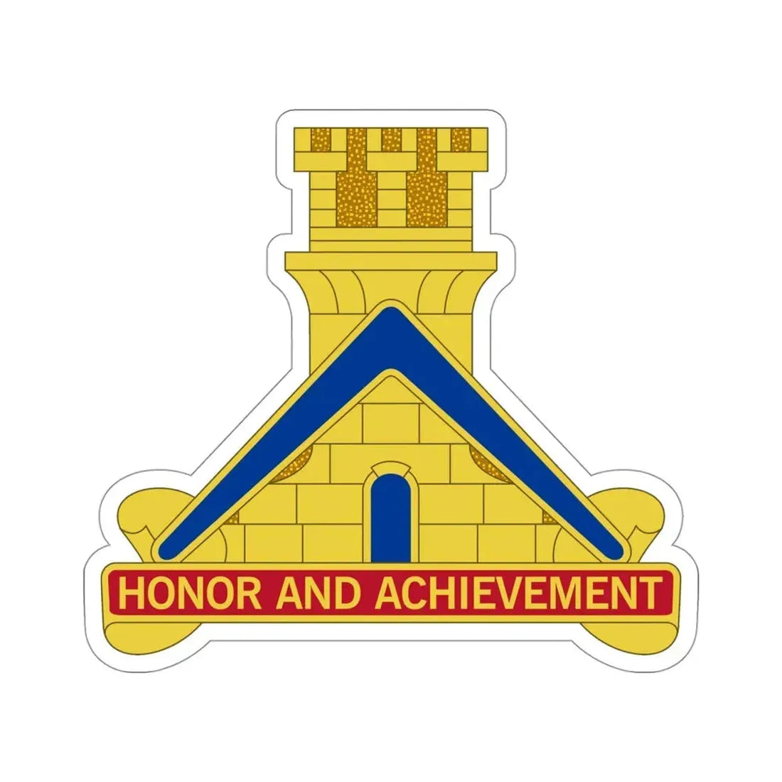 339 Engineer Battalion (U.S. Army) STICKER Vinyl Die-Cut Decal - The Sticker Space