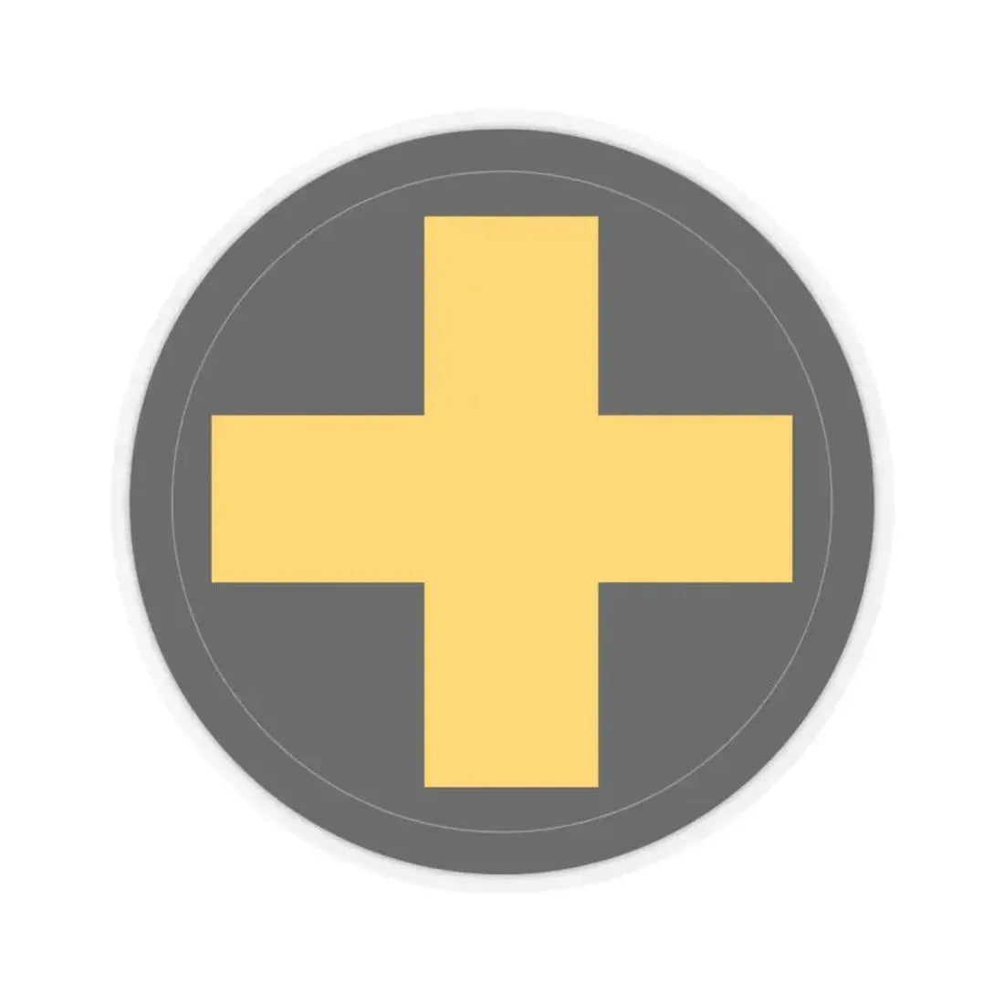 33rd Infantry Division SSI (U.S. Army) STICKER Vinyl Kiss-Cut Decal 6 Inch Transparent - The Sticker Space