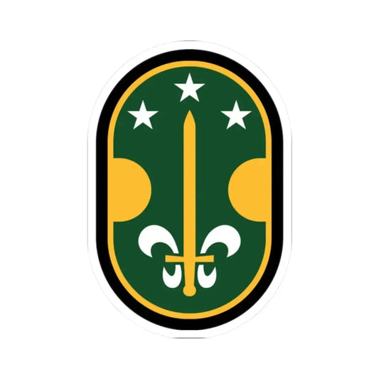 35 Military Police Brigade (U.S. Army) STICKER Vinyl Kiss-Cut Decal 2 Inch White - The Sticker Space