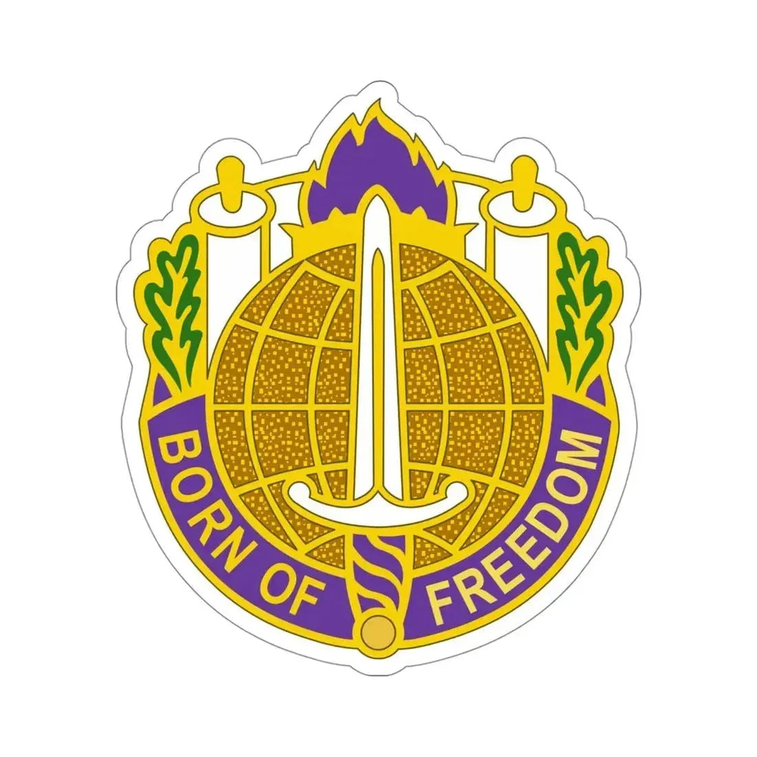 351 Civil Affairs Command 2 (U.S. Army) STICKER Vinyl Die-Cut Decal - The Sticker Space