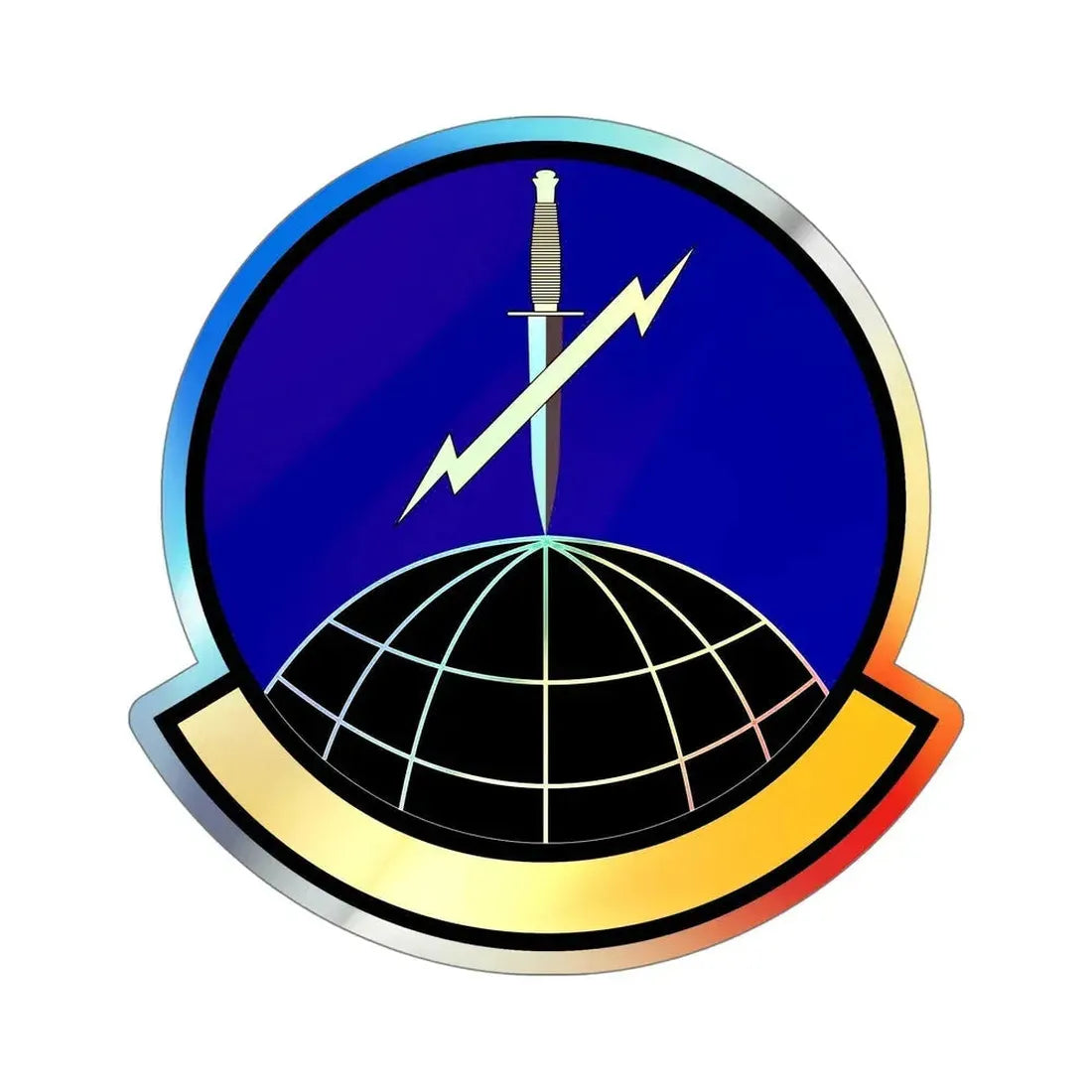 352 Special Warfare Training Squadron AETC (U.S. Air Force) Holographic STICKER Die-Cut Vinyl Decal - The Sticker Space