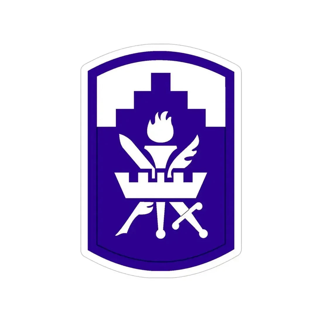 353 Civil Affairs Command (U.S. Army) Transparent STICKER Die-Cut Vinyl Decal - The Sticker Space