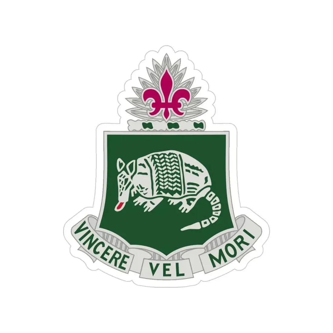 35th Armored Regiment (U.S. Army) Transparent STICKER Die-Cut Vinyl Decal - The Sticker Space