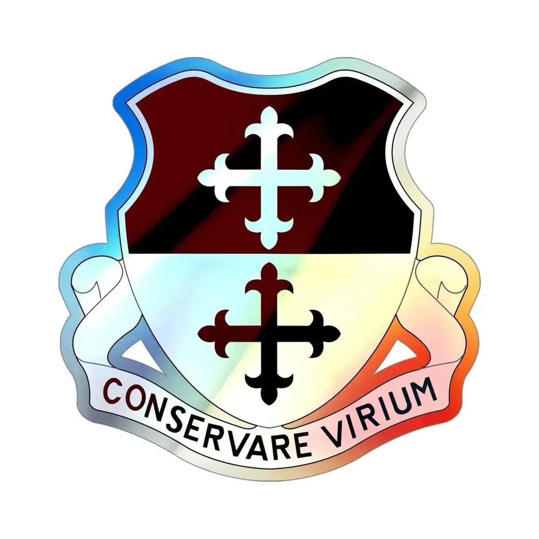 363 Medical Battalion (U.S. Army) Holographic STICKER Die-Cut Vinyl Decal - The Sticker Space