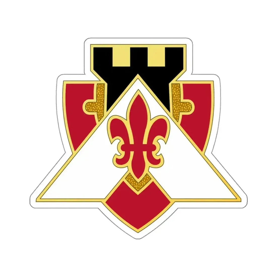 364 Engineer Group (U.S. Army) STICKER Vinyl Kiss-Cut Decal 4 Inch White - The Sticker Space