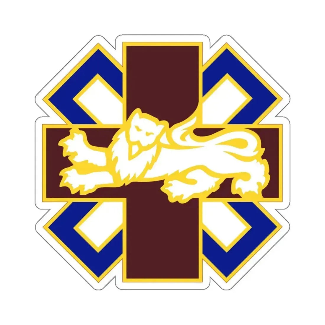 364 Field Hospital (U.S. Army) STICKER Vinyl Kiss-Cut Decal 6 Inch White - The Sticker Space