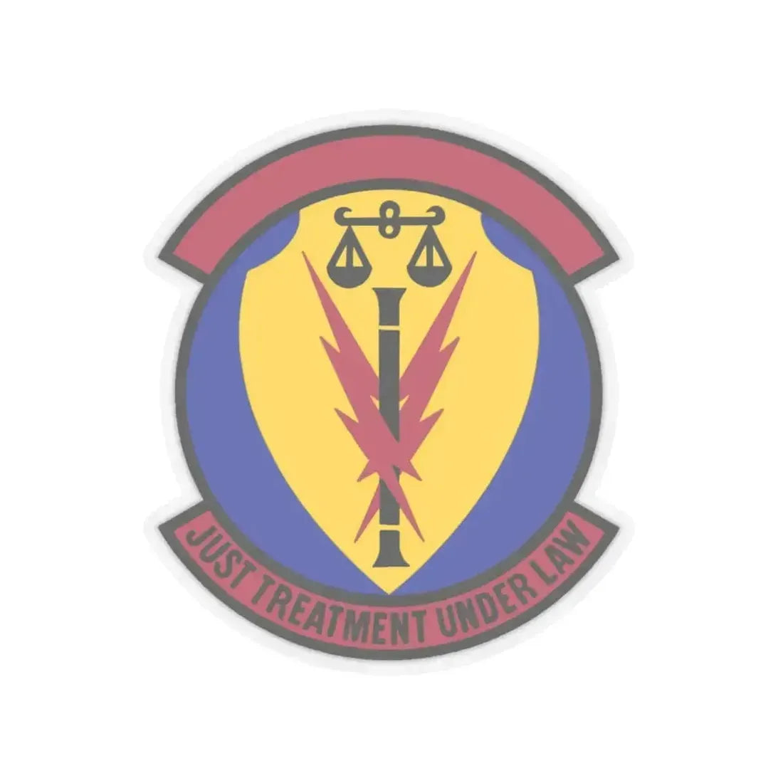 366 Security Forces Squadron ACC (U.S. Air Force) STICKER Vinyl Kiss-Cut Decal 6 Inch Transparent - The Sticker Space