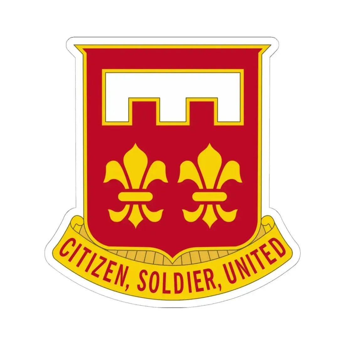 367 Engineer Battalion (U.S. Army) STICKER Vinyl Kiss-Cut Decal 6 Inch White - The Sticker Space