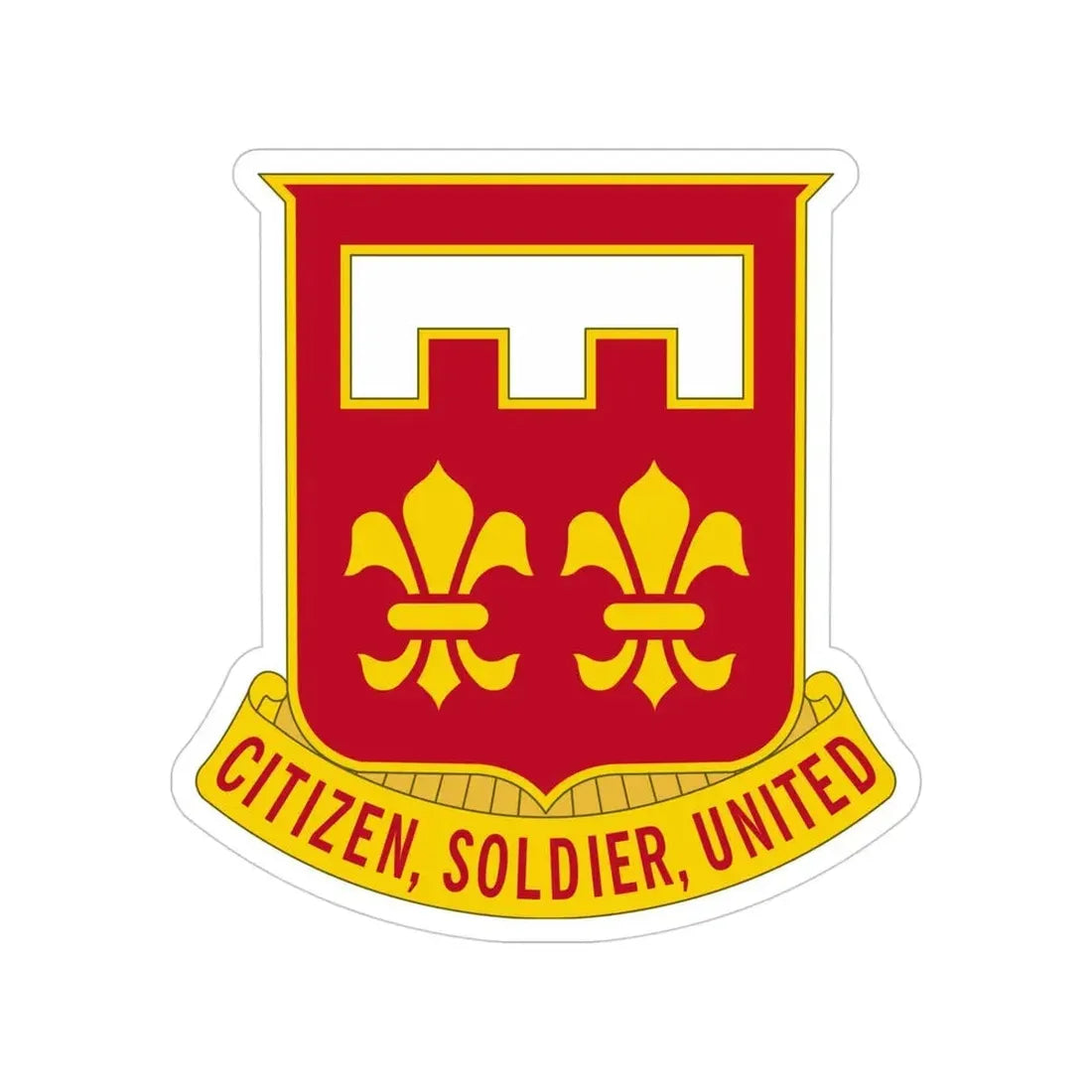 367 Engineer Battalion (U.S. Army) Transparent STICKER Die-Cut Vinyl Decal - The Sticker Space