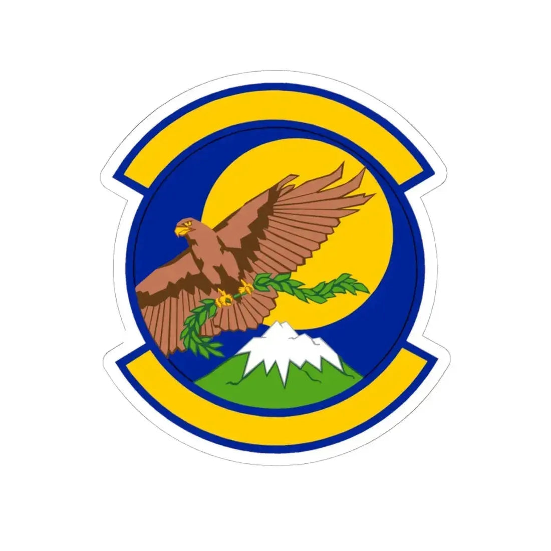 374 Security Forces Squadron PACAF (U.S. Air Force) STICKER Vinyl Kiss-Cut Decal 6 Inch White - The Sticker Space