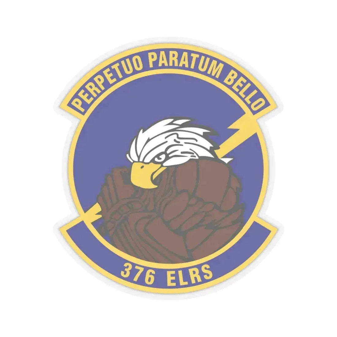 376th Expeditionary Logistics Readiness Squadron (U.S. Air Force) STICKER Vinyl Kiss-Cut Decal 4 Inch Transparent - The Sticker Space
