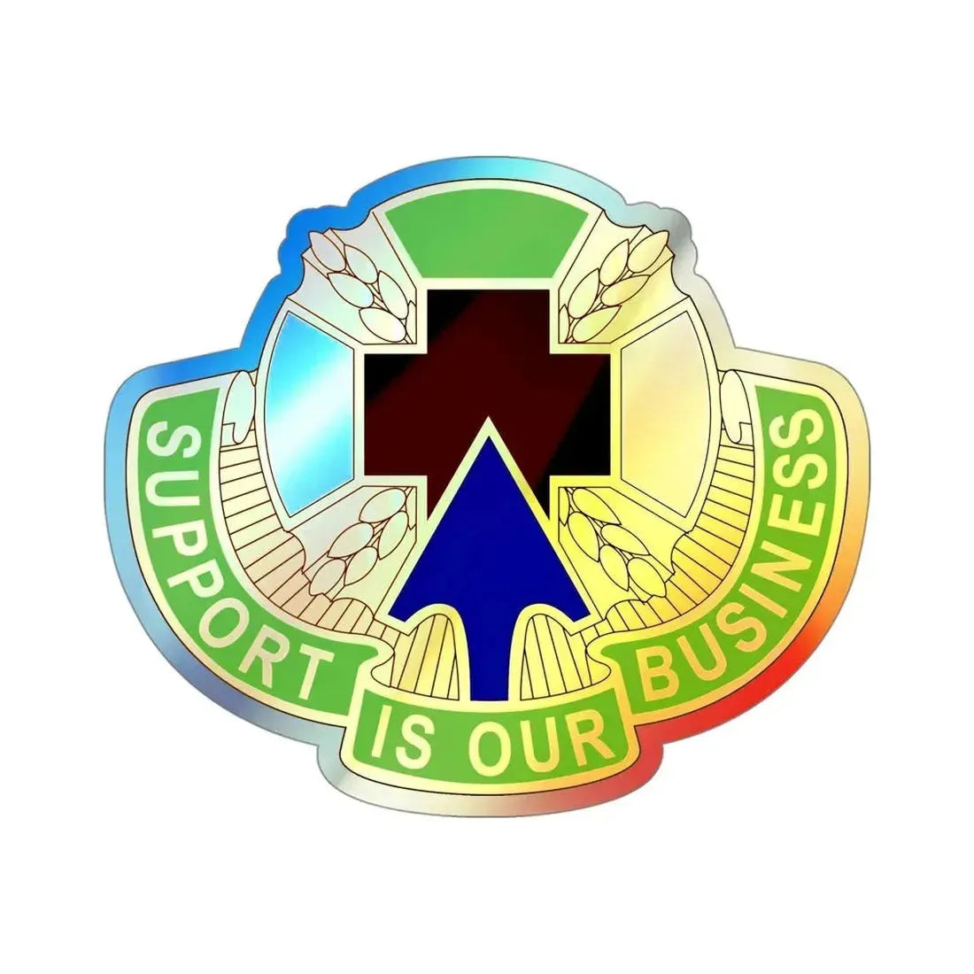 388 Medical Battalion (U.S. Army) Holographic STICKER Die-Cut Vinyl Decal - The Sticker Space