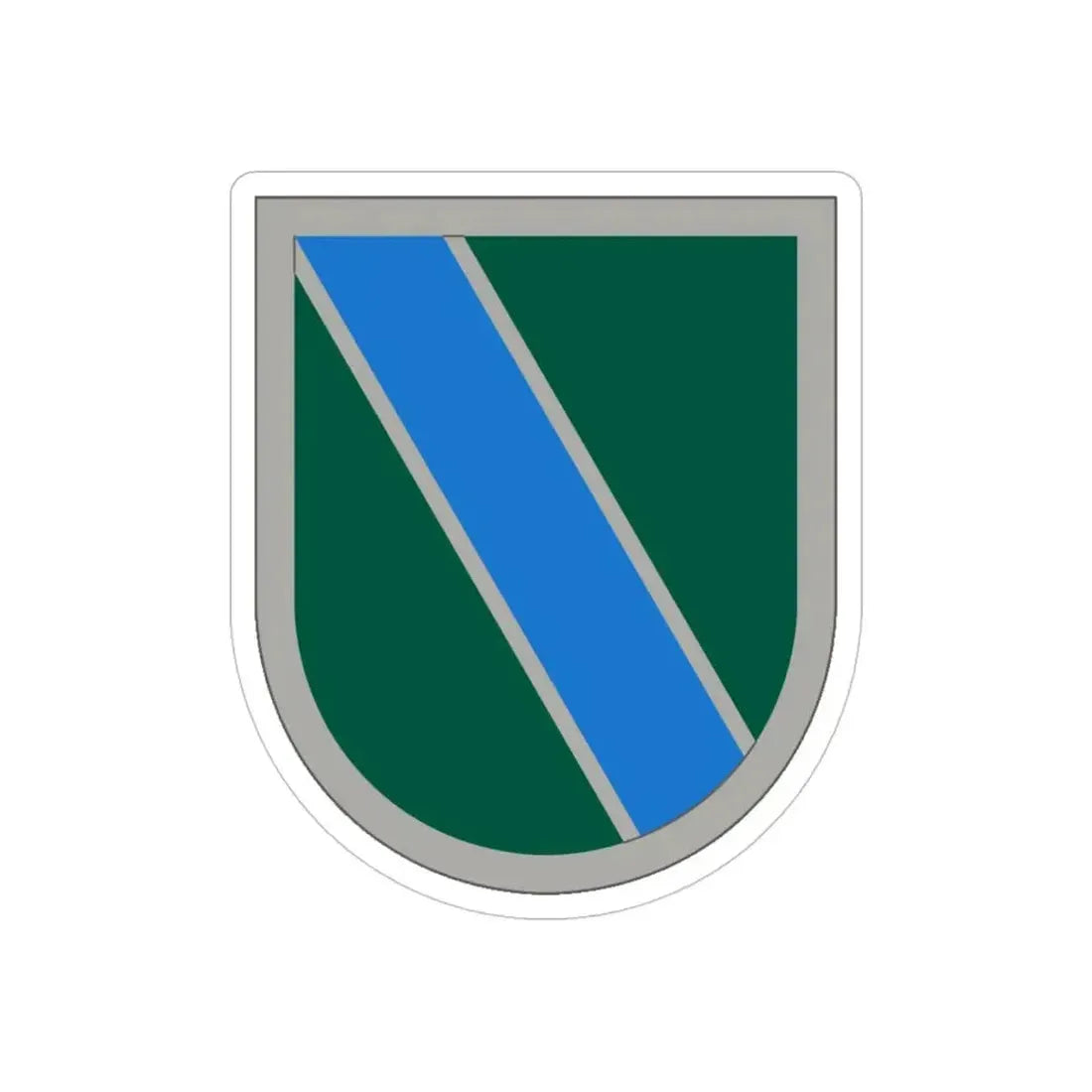 389 Military Intelligence Battalion 3 (U.S. Army) REVERSE PRINT Transparent Die-Cut STICKER - The Sticker Space