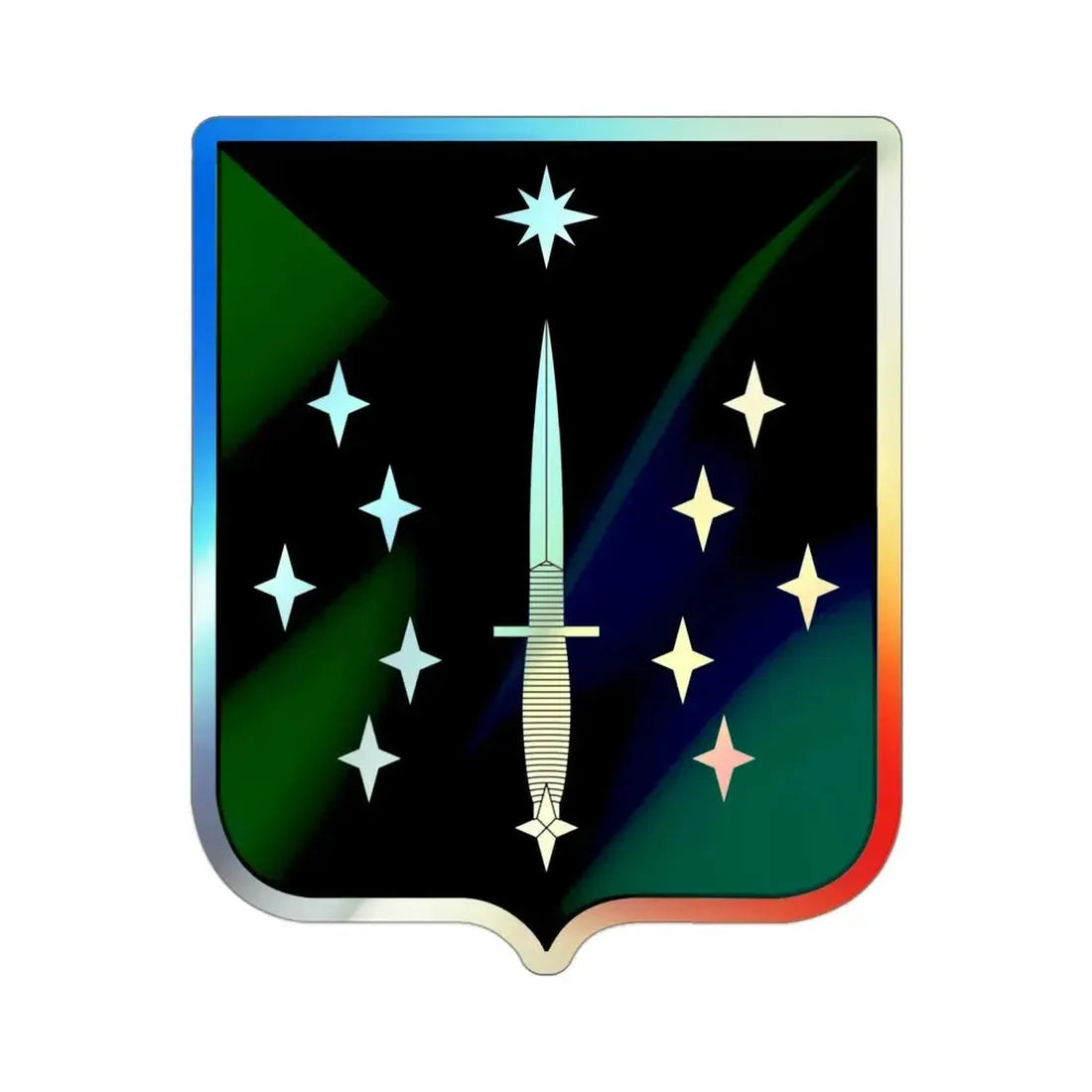 389 Military Intelligence Battalion (U.S. Army) Holographic STICKER Die-Cut Vinyl Decal - The Sticker Space