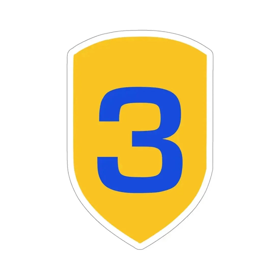 3rd Cavalry Division (U.S. Army) STICKER Vinyl Die-Cut Decal - The Sticker Space