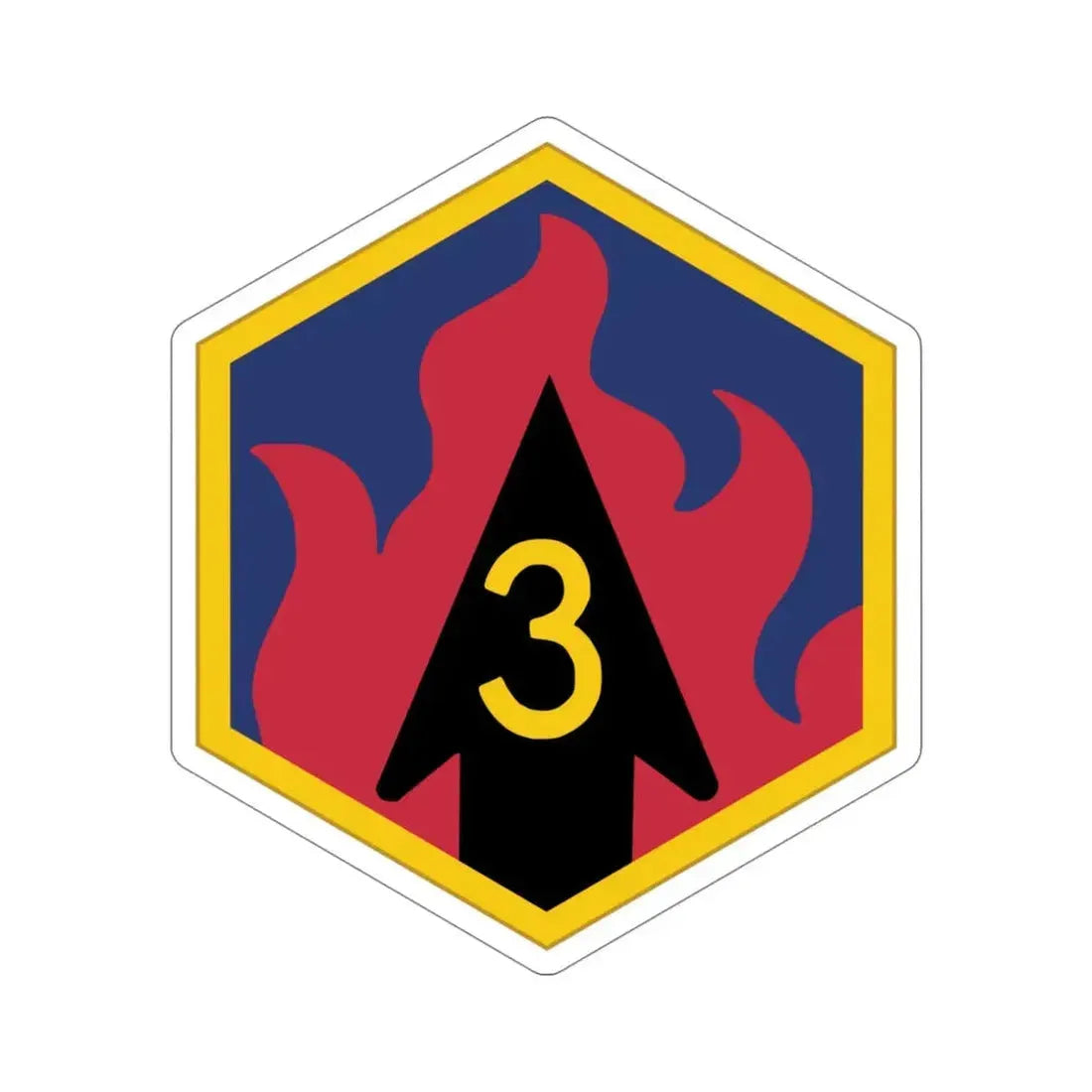 3rd Chemical Brigade (U.S. Army) STICKER Vinyl Die-Cut Decal - The Sticker Space