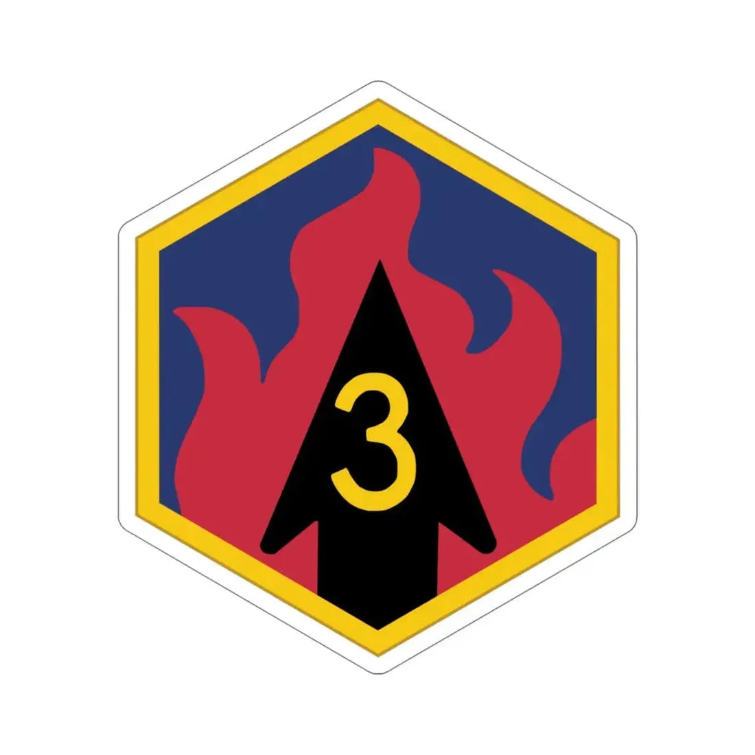 3rd Chemical Brigade (U.S. Army) STICKER Vinyl Die-Cut Decal - The Sticker Space