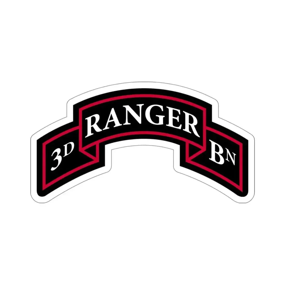 3rd Ranger Battalion (U.S. Army) STICKER Vinyl Die-Cut Decal - The Sticker Space
