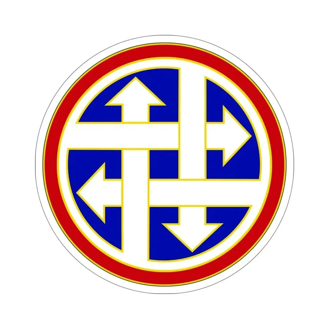 4 Sustainment Command (U.S. Army) STICKER Vinyl Die-Cut Decal - The Sticker Space