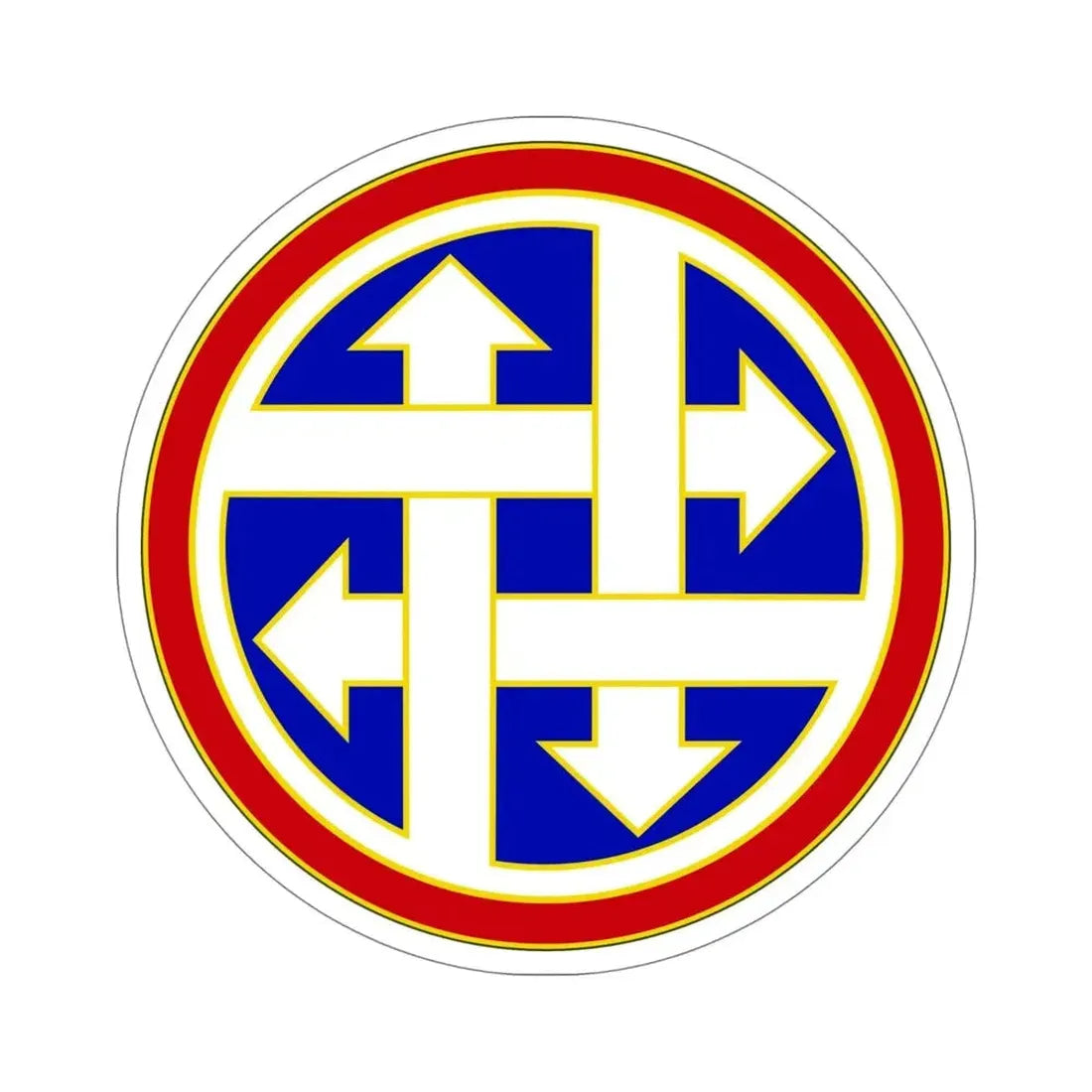 4 Sustainment Command (U.S. Army) STICKER Vinyl Die-Cut Decal - The Sticker Space