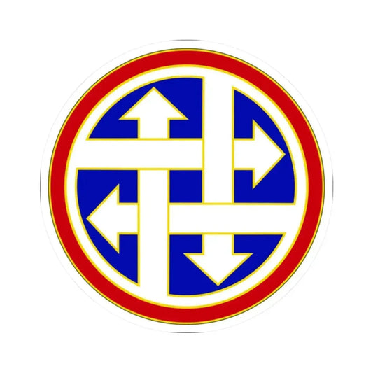 4 Sustainment Command (U.S. Army) STICKER Vinyl Kiss-Cut Decal 2 Inch White - The Sticker Space