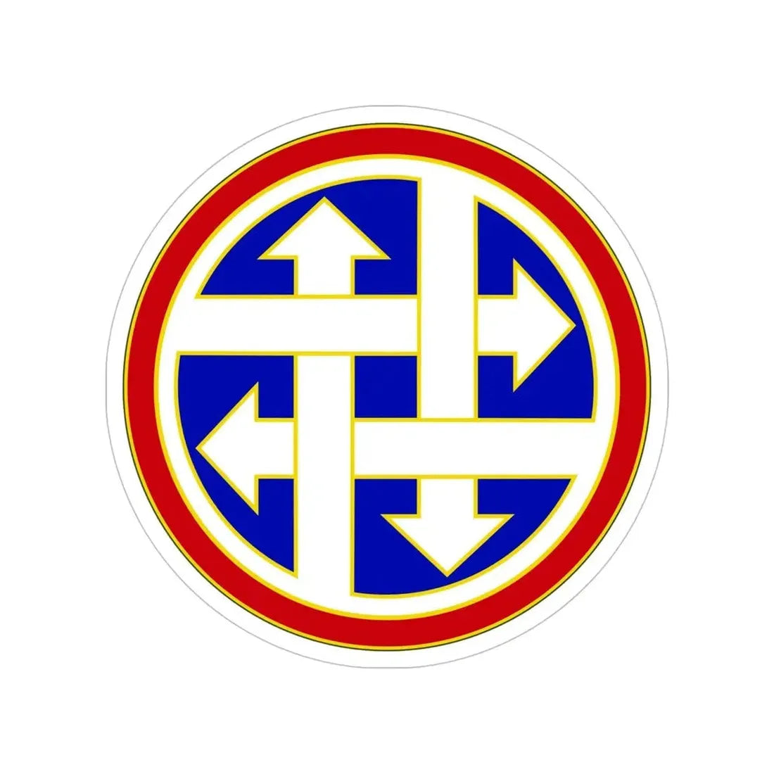 4 Sustainment Command (U.S. Army) Transparent STICKER Die-Cut Vinyl Decal - The Sticker Space