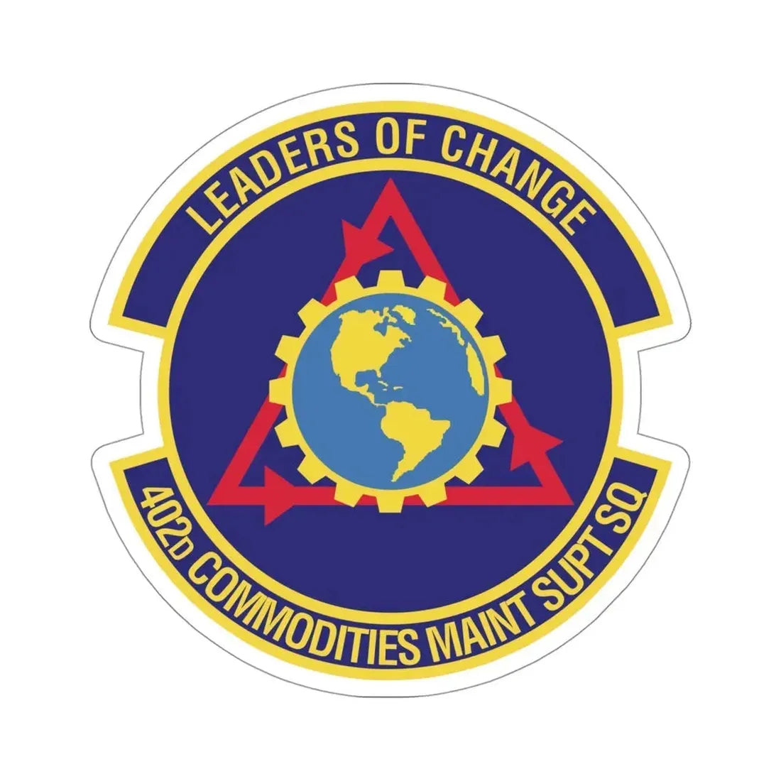 402d Commodities Maintenance Support Squadron (U.S. Air Force) STICKER Vinyl Die-Cut Decal - The Sticker Space