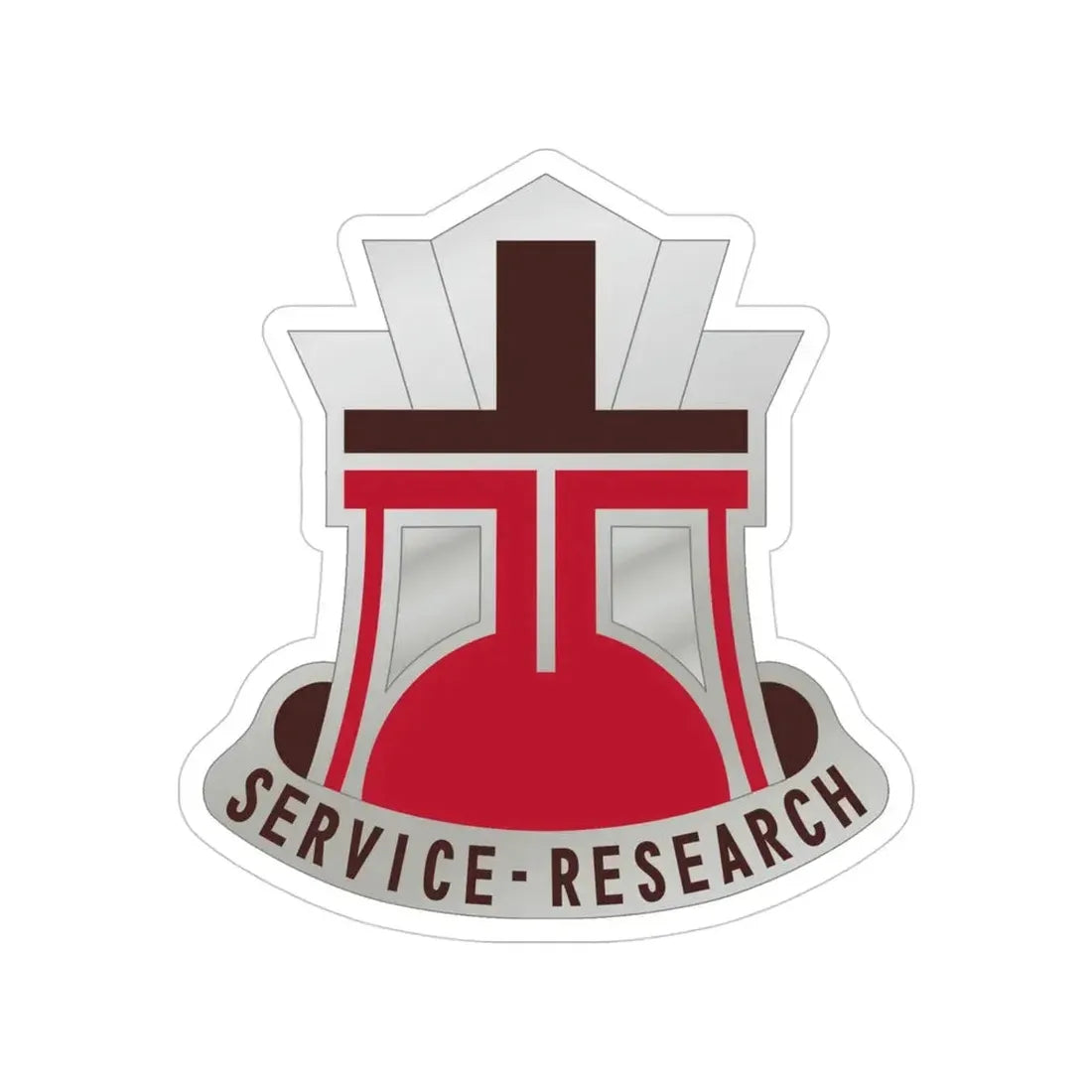 406 Medical Laboratory (U.S. Army) Transparent STICKER Die-Cut Vinyl Decal - The Sticker Space