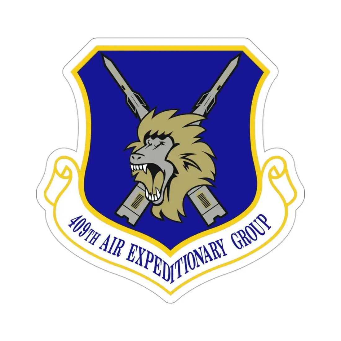 409th Air Expeditionary Group (U.S. Air Force) STICKER Vinyl Die-Cut Decal - The Sticker Space